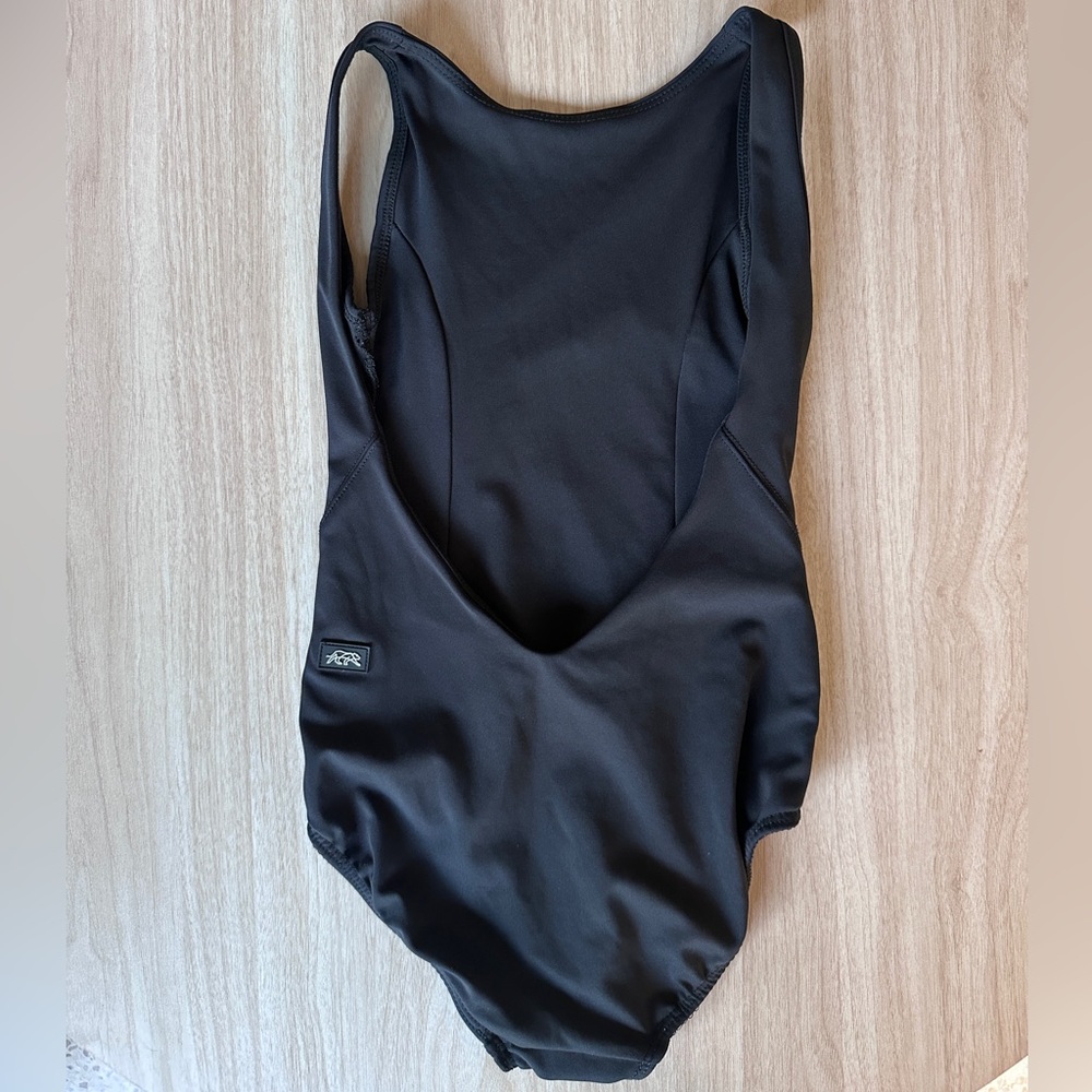 TIGER FRIDAY- trina leotard in black size CXL - Picture 2 of 3